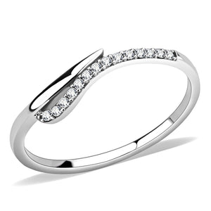 Curvy Stainless Steel Ring