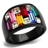 Load image into Gallery viewer, TK1397J IP Black(Ion Plating) Stainless Steel Ring