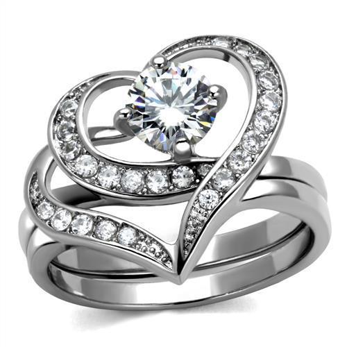 Double Heart Shaped Ring