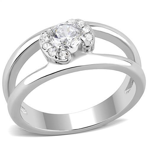 Stainless Steel Engagement Ring