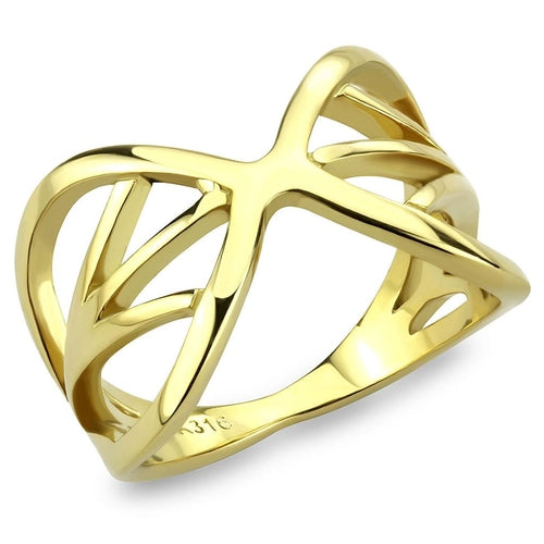 Gold Plated Stainless Steel Ring