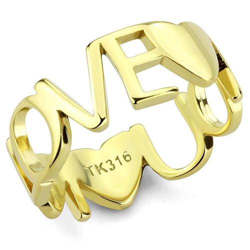 Gold Plated Ring of Love
